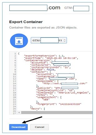 code windown GTM V2