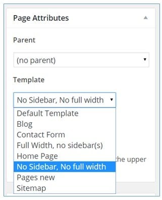 page attributes2