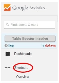 google analytics shortcuts 3