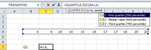 quartile