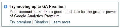 try moving up to GA premium