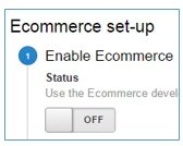 disable ecommerce