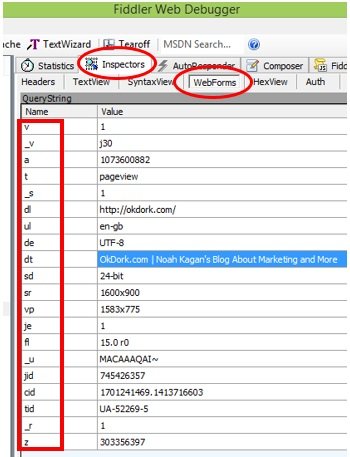 universal analytics tracking beacon