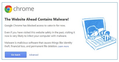 malware alert