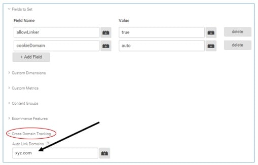 configuring UA tag in gtm2