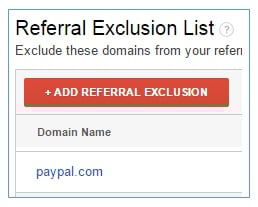 paypal referral exclusion list