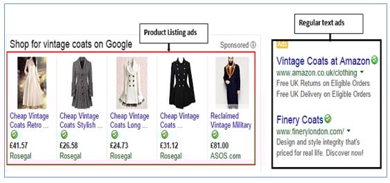 PLA and text ads