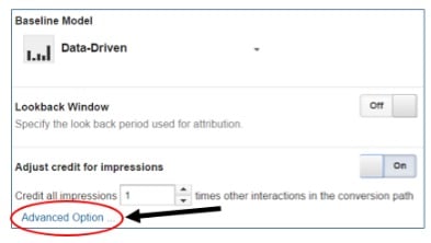 advanced option link