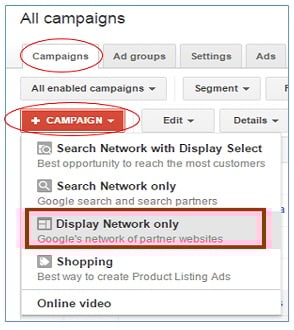 display network only