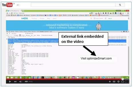 external link embedded video