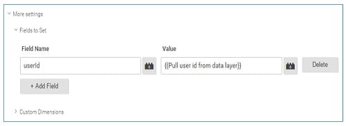 pull user id data layer variable2