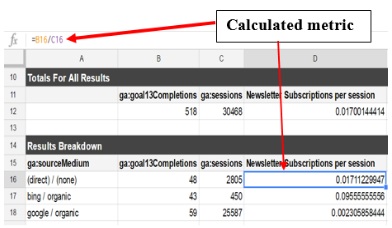 spreadsheet formula