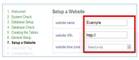 set up website