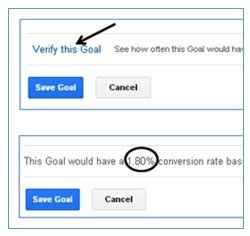 verify the goal