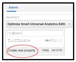 create new property