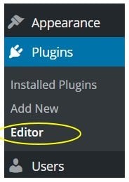 plugins editor