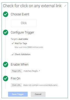 exit tracking