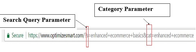 query category parameter