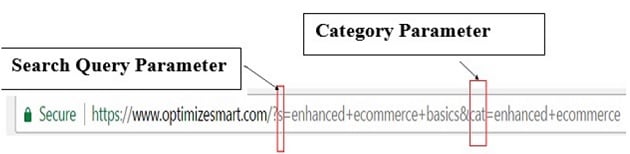 query category parameters