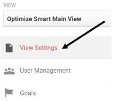 view settings