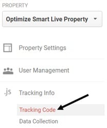 tracking code