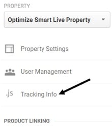 tracking info