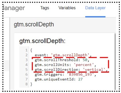 gtm scroll depth