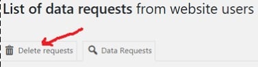 list of data requests2