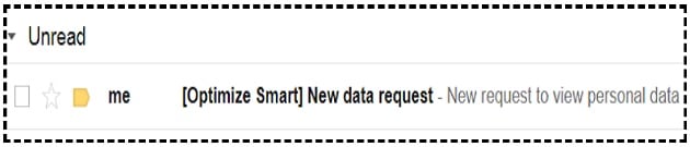 new data request