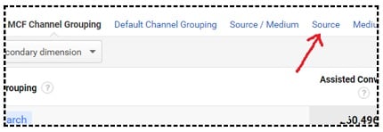 source tab