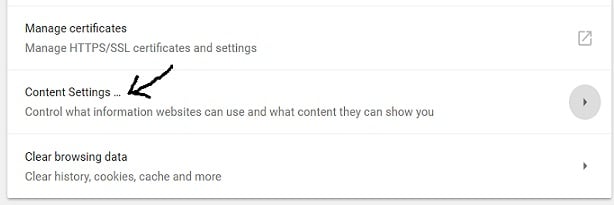 Google Analytics cookies: _ga cookie, _utmb, _gat - Tutorial 5 ga cookies content settings