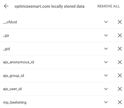 Google Analytics cookies: _ga cookie, _utmb, _gat - Tutorial 9 ga cookies cookies set by domain