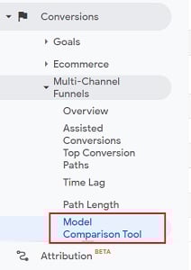 model comparison tool