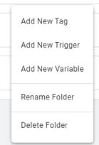 drop down menu