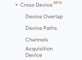 Google Analytics Cross Device Tracking Reports for non-User ID View