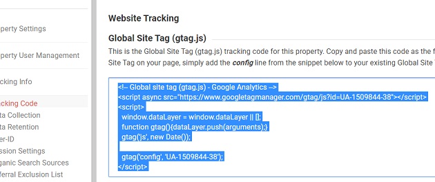 Google Analytics Ecommerce Tracking
