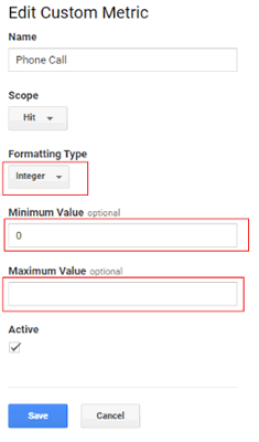 ga dimensions metrics cm update