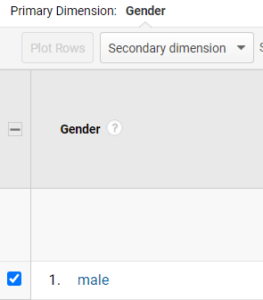 ga dimensions metrics group 1