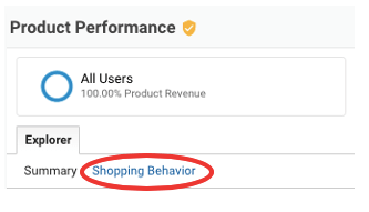 ga enhanced ecommerce tracking shopping behaviour