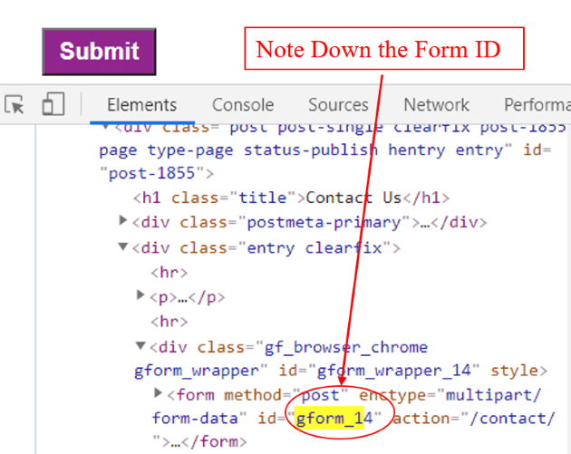 gtm virtual pageviews Form ID