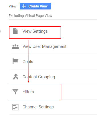gtm virtual pageviews view settings