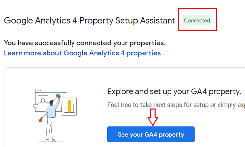 Google Analytics 4 property Setup Assistant