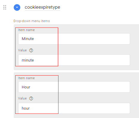 cookie type