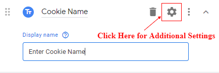 textbox additional settings