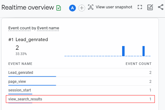 جستجوی سایت GA4 - ردیابی جستجوی سایت در Google Analytics 4 16 جستجوی سایت ga4 شلیک رویداد ردیابی