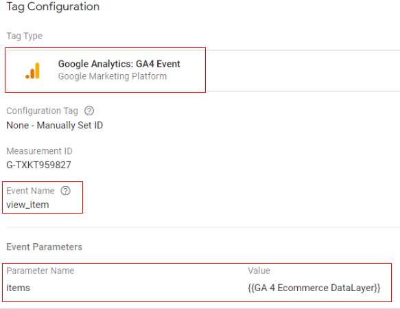 GA4 (Google Analytics 4) Ecommerce Tracking via GTM - Tutorial 34 gtm ecommerce tracking google tag config