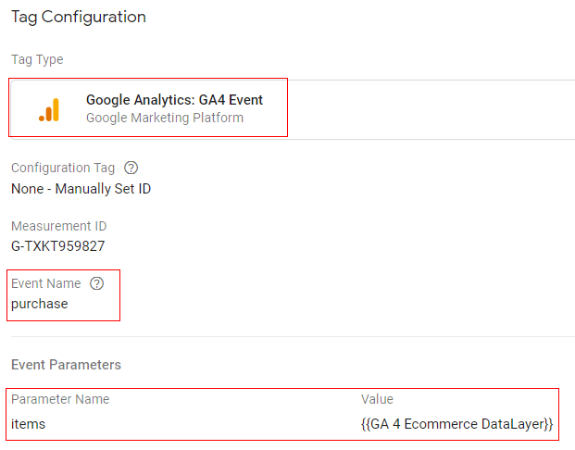 GA4 (Google Analytics 4) Ecommerce Tracking via GTM - Tutorial 46 gtm ecommerce tracking purchase tag