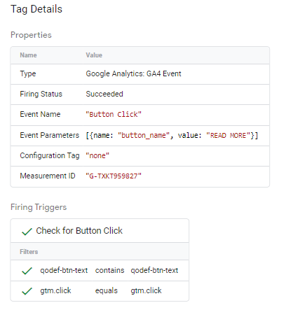 How to set up GA4 Custom Events via Google Tag Manager 32 tag details