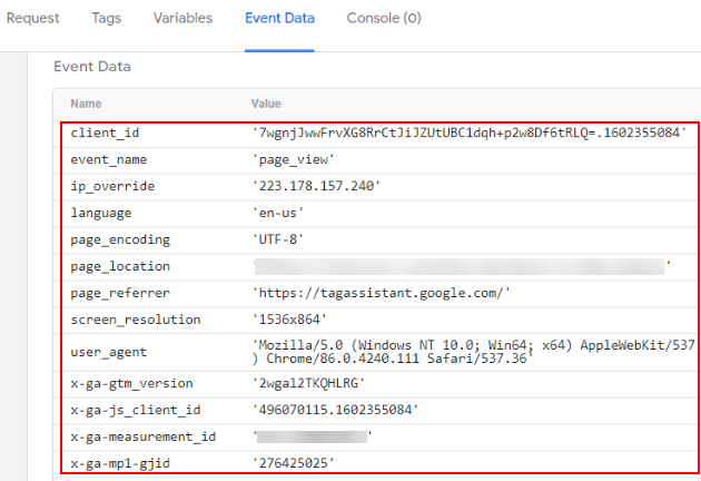 server side tagging preview window 6