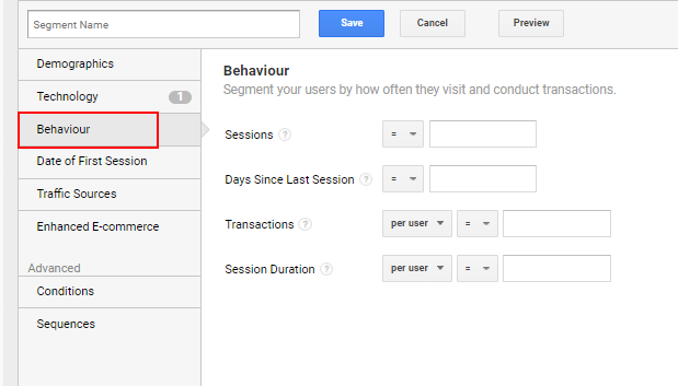 Behaviour Segment